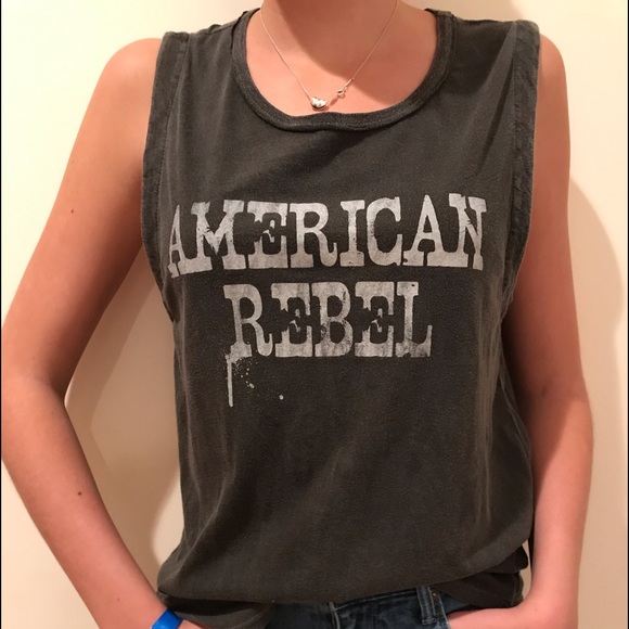 Chaser Tops - CHASER “AMERICAN REBEL” TANK